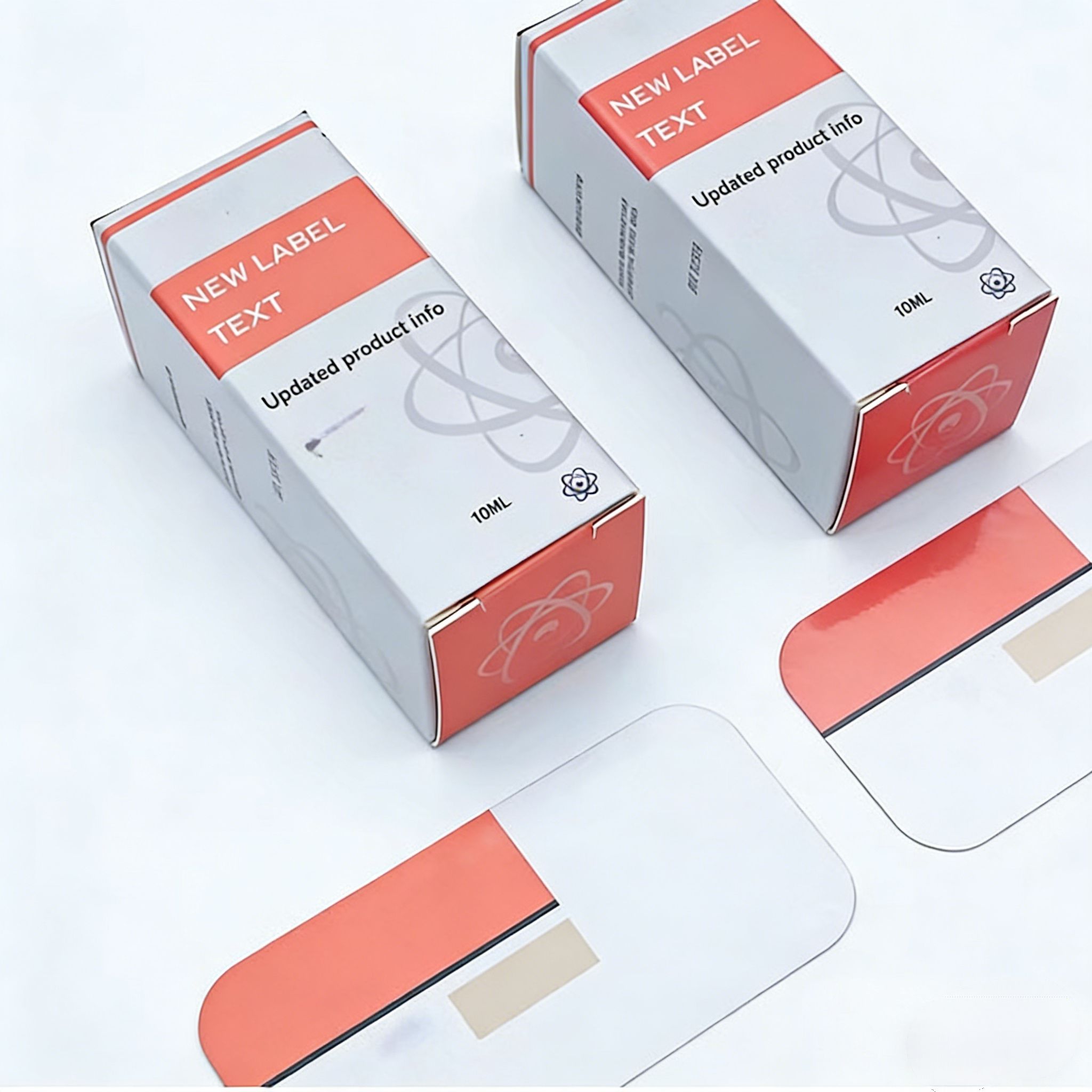 Luxury Skincare Packaging - Zestaw niestandardowych opakowań do kosmetyków, przezroczyste